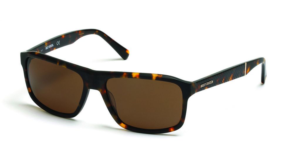 Harley Davidson Eyewear HD0920X Sunglasses - Dark Havana Frame, Brown Lenses, 59 mm Lens Diameter HD0920X5952E