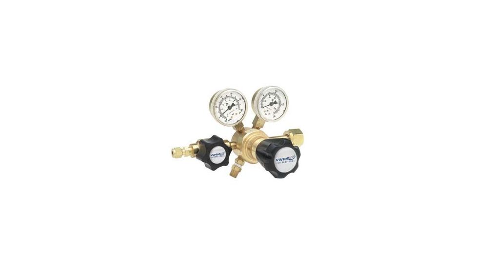 Harris Calorific High-Purity Single-Stage Gas Regulators, Brass 3001154