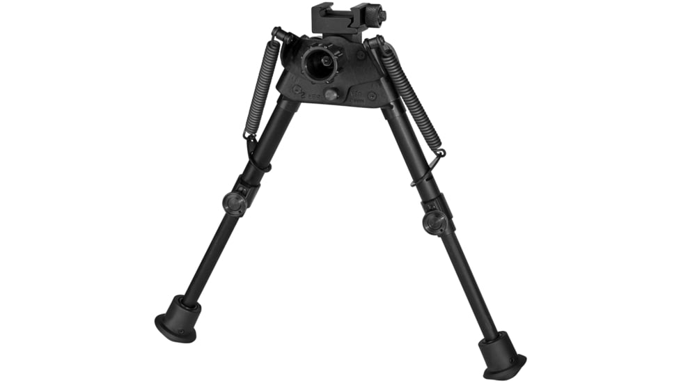 Harris Engineering Picatinny Self Level Sporting BiPod with Hinged Base, 6-9 in, Black, S-BR2P
