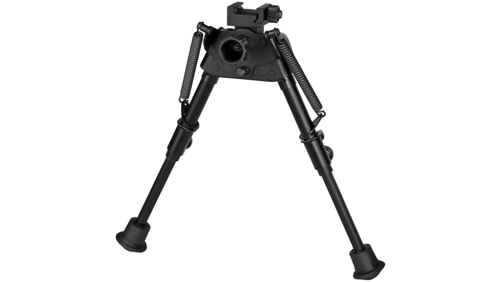 Harris Engineering Picatinny Sporting BiPod with Hinged Base, 6-9 in, Black, S-BRP
