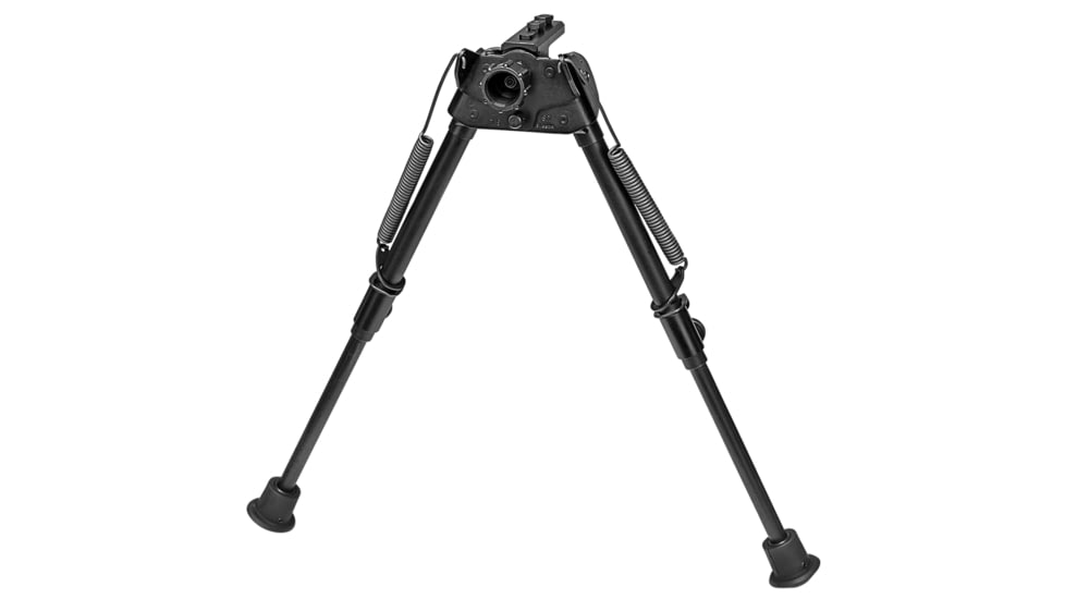 Harris Engineering S-L M-LOK Bipod, Rotate, 9-13 in, Black, S-L M-LOK