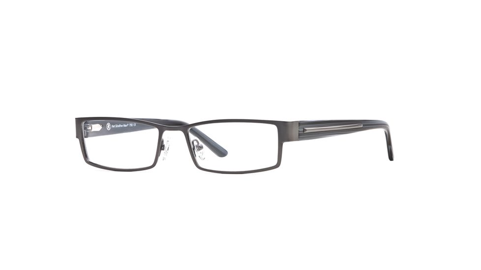 Hart Schaffner Marx HSM 750 SEHS 075000 Eyeglass Frames - Gunmetal SEHS 0750005445 GM
