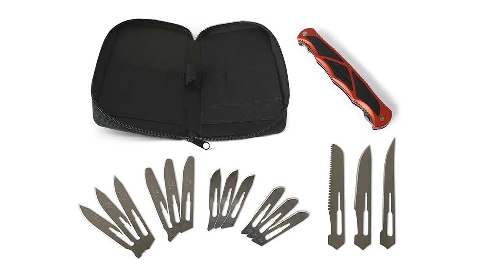 Havalon Hydra Knife, Box, Brick Red, XTI-HYDBRBS