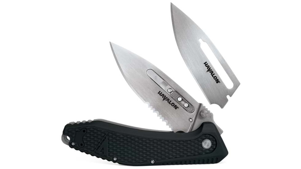 Havalon Redi Folding Knife, Black, XTC-REDI-B