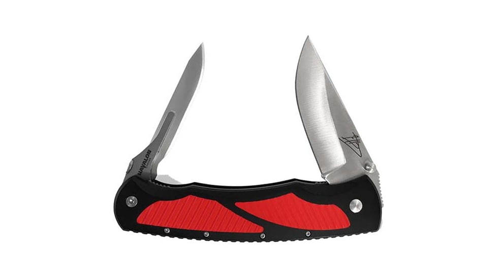 Havalon Titan Jim Shockey Signature Series Folding Knife, Box, Black/Red, XTITRED