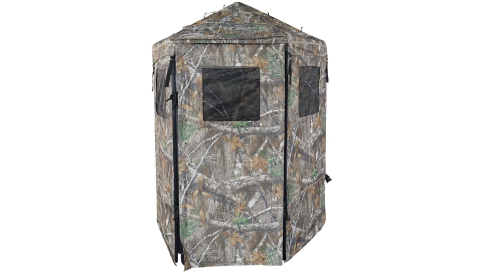 Hawk Treestands Scout Hunting Blind, Mossy Oak/Blackout, HWK-DOX-SK100