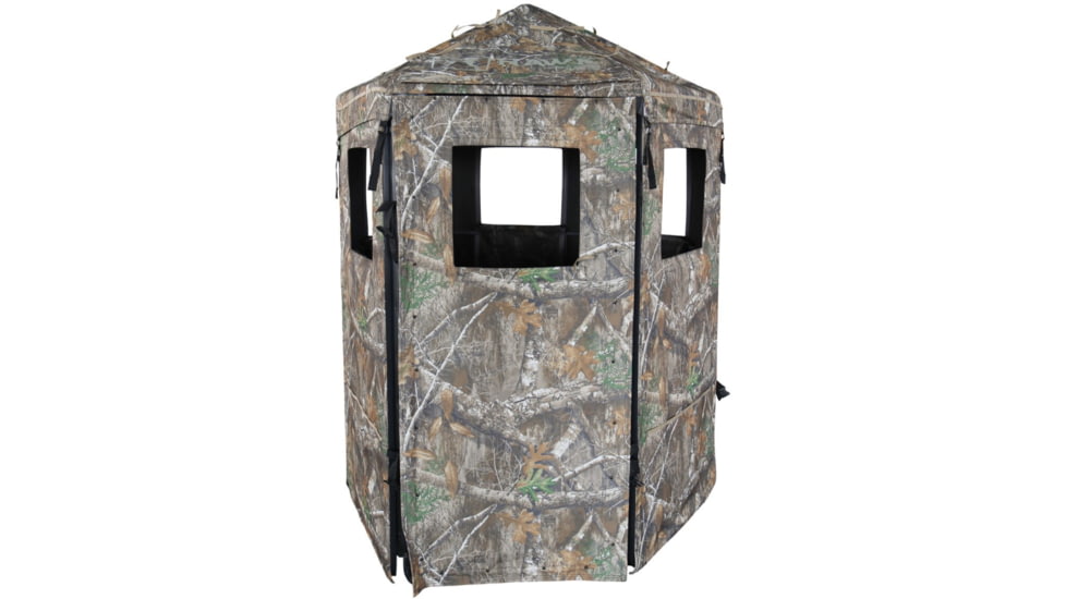 Hawk Treestands Scout Hunting Blind, Mossy Oak/Blackout, HWK-DOX-SK100