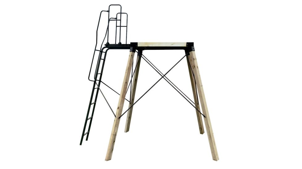 Hawk Treestands Ez Elevation 6-8-10 Ft Brackets w/ Ladder 3858