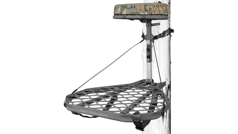 Hawk Treestands Helium XL Treestand, Gray, 2021