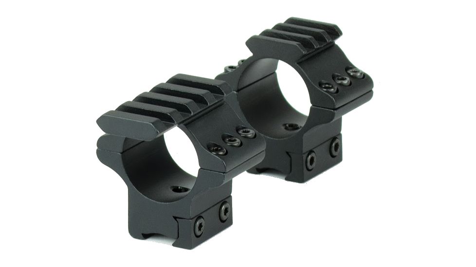 Hawke Sport Optics 2pc 1in. 9-11mm Medium Tactical, Black HM7406