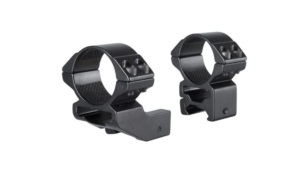 Hawke Sport Optics 2-Piece 30mm High Weaver Extension Scope Rings, 1in Extend HM7214