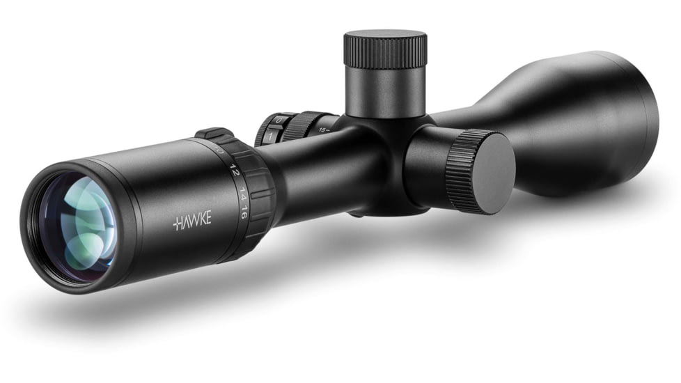 Hawke Sport Optics Airmax 30 Rifle Scope, 4-16x50mm SF, 30mm Tube, First Focal Plane, AMX IR Reticle, Black, 13350