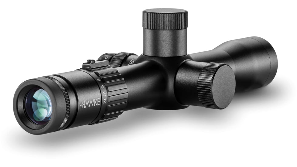 Hawke Sport Optics Airmax Touch 3-12x32mm SF, 30mm, SFP, AMX IR Reticle, Black, 13260