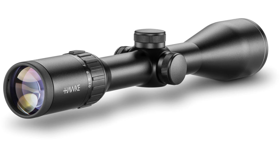 Hawke Sport Optics Endurance 30 Rifle Scope, 2.5-10x50mm, 30mm, SFP, LR Dot IR Reticle, Black, 16320