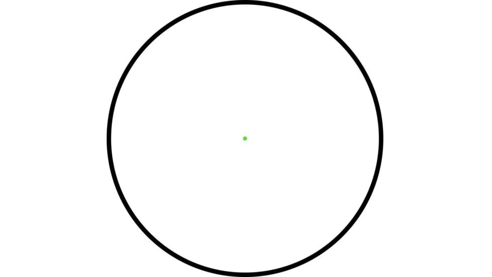 Hawke Sport Optics Endurance RD 1x30 Dual height &amp; QR - Digital Weaver, 3moa dot, Green Illumination, Black, 12130