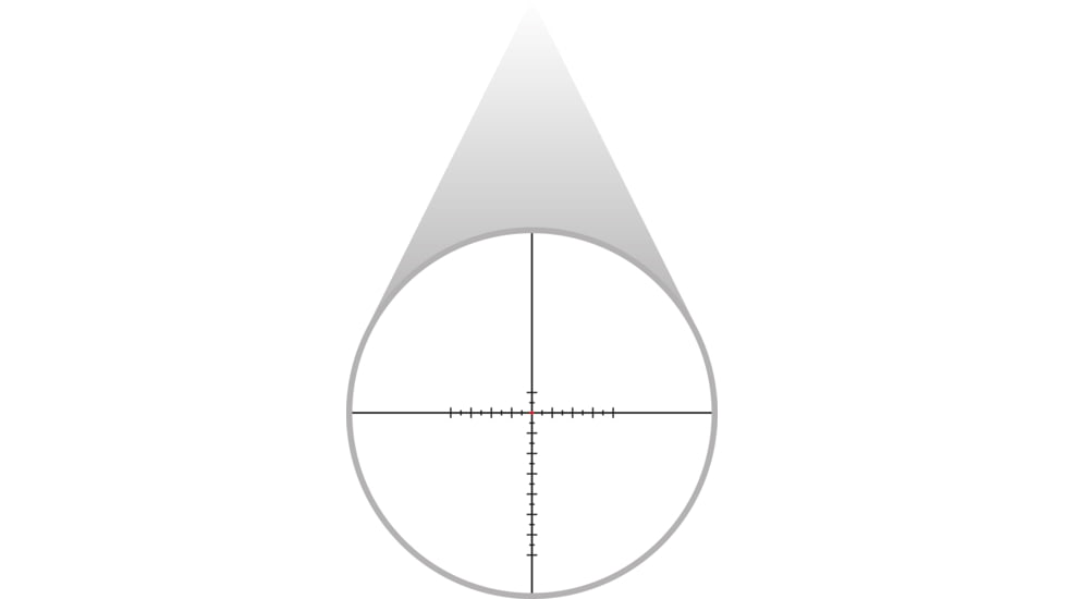 Hawke Sport Optics Frontier 30 Rifle Scope, 1-10x24mm, 30mm, SFP, MOA FD Reticle, Black, 18411