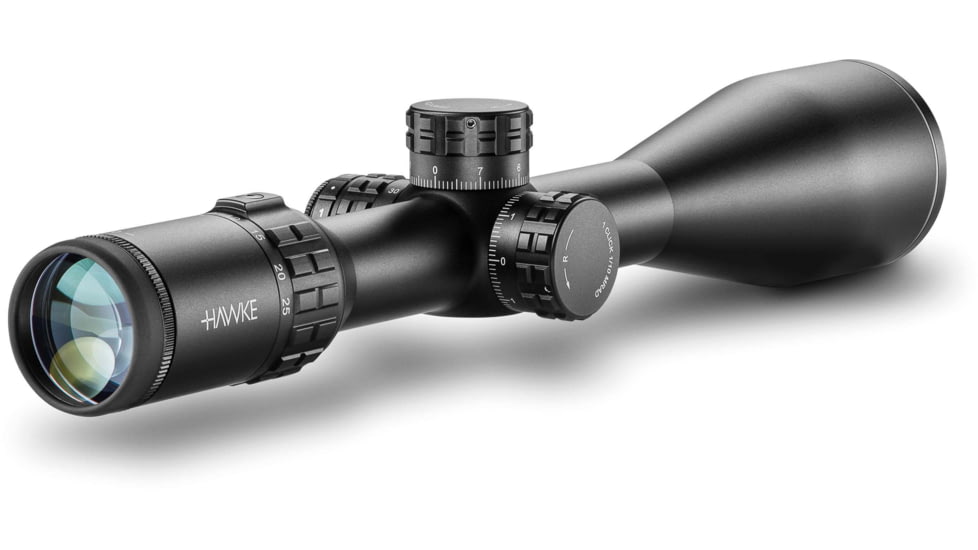 Hawke Sport Optics Frontier 30 Rifle Scope, 5-25x56mm SF, 30mm, FFP, Mil Pro IR Reticle, Black, 18540