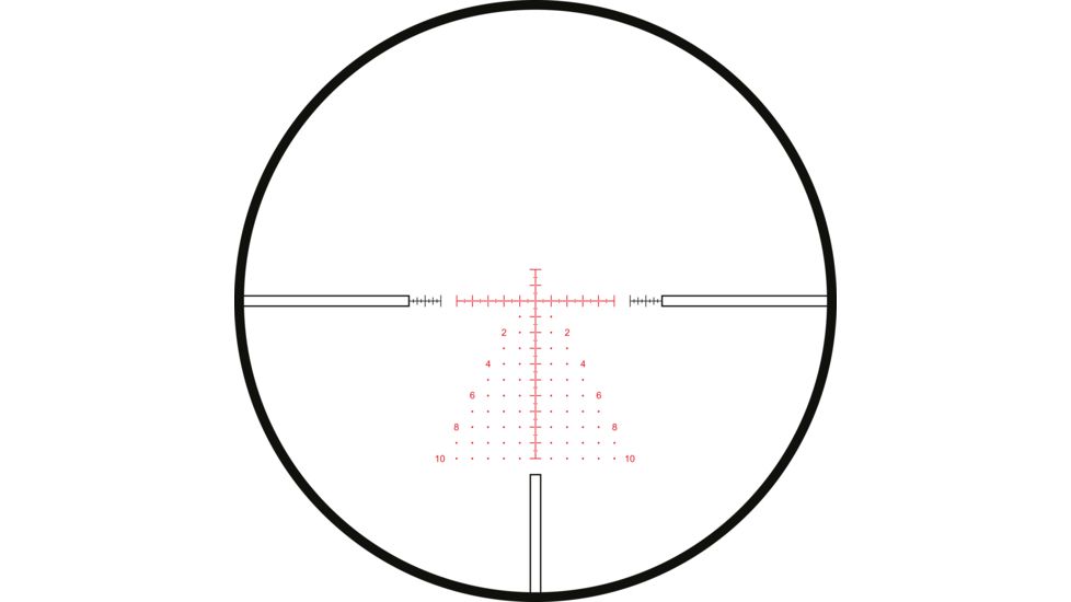 18421 Mil Pro (10x) Red Reticle Hawke