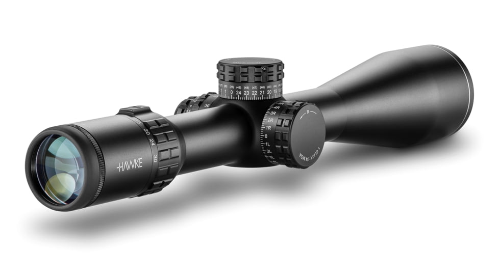 Hawke Sport Optics Frontier Rifle Scope 34, 5-30x56mm, 34mm Tube, First Focal Plane, MOA Pro Ext Reticle, Black, 18641