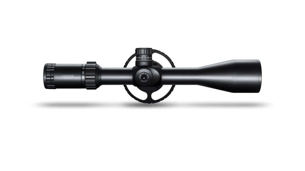 Hawke Sport Optics Sidewinder FFP 4-16x50 FFP Mil IR Rifle Scope, Black, 17410