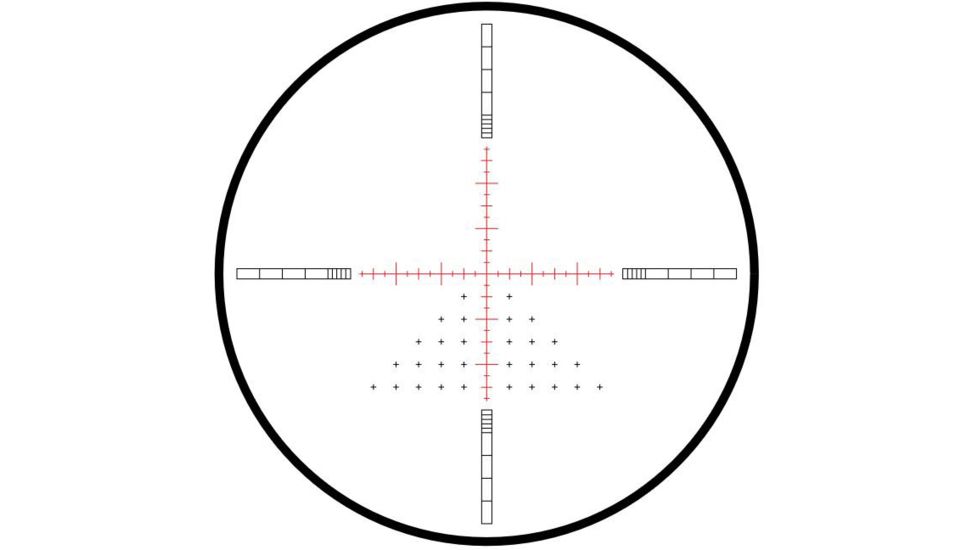 Hawke Sport Optics Sidewinder FFP 4-16x50 FFP Mil IR Rifle Scope, Black, 17410