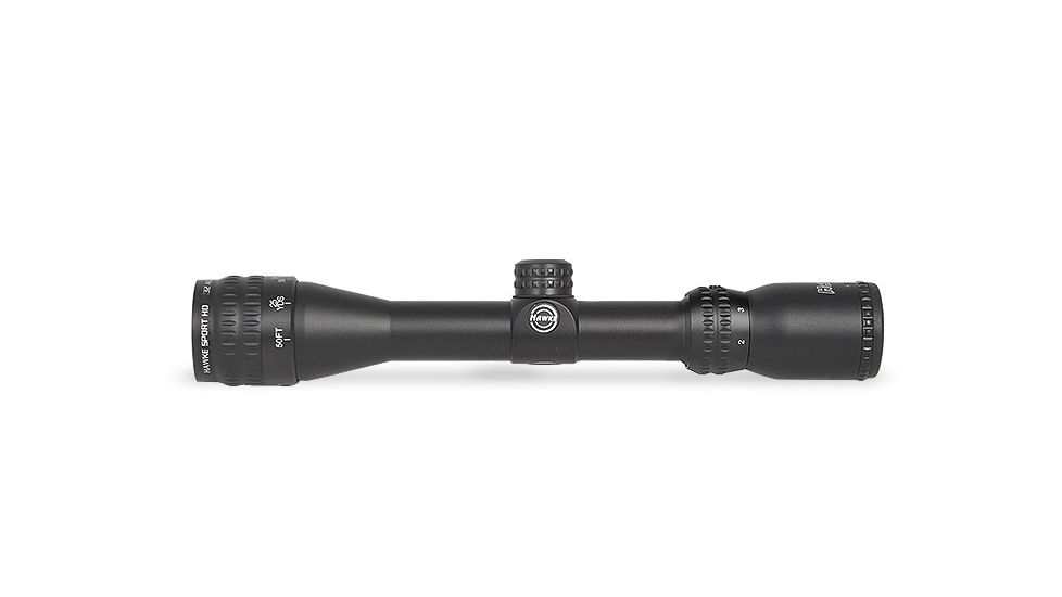 Hawke Sport Optics Sport HD 2-7X32 AO Mil Dot, Black HK3012