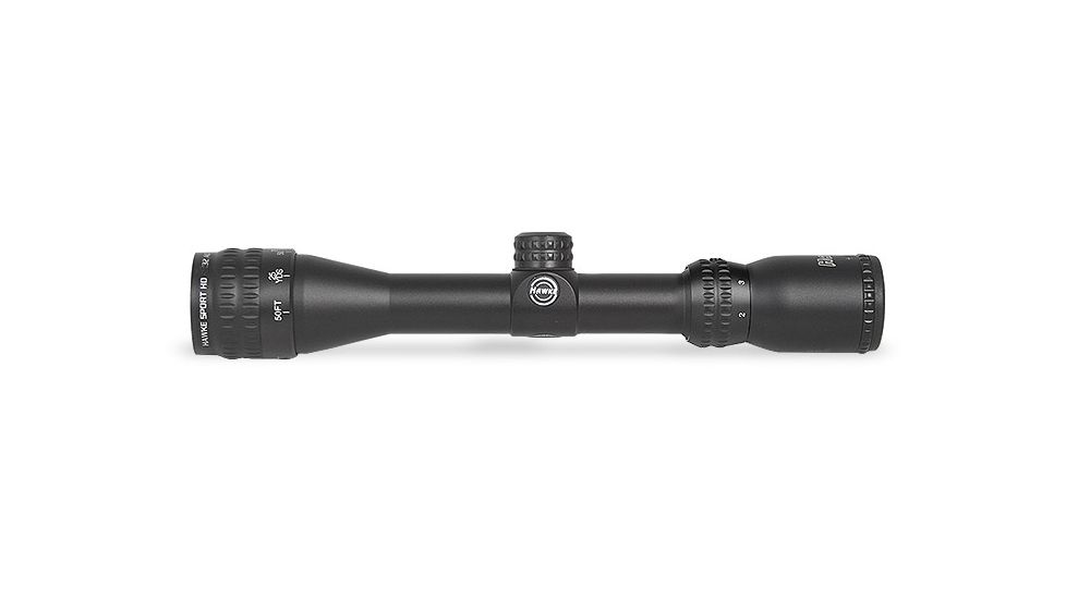 Hawke Sport Optics Sport HD 2-7X32 AO Mil Dot, Black HK3012