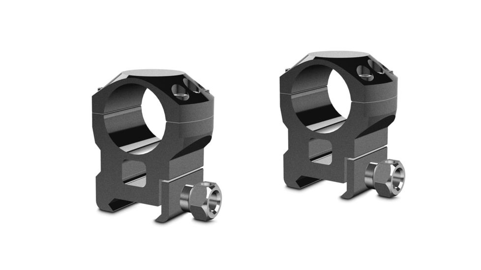 Hawke Sport Optics Tactical Rings Weaver - 2-Pieces, 1in, High, Black, 24112