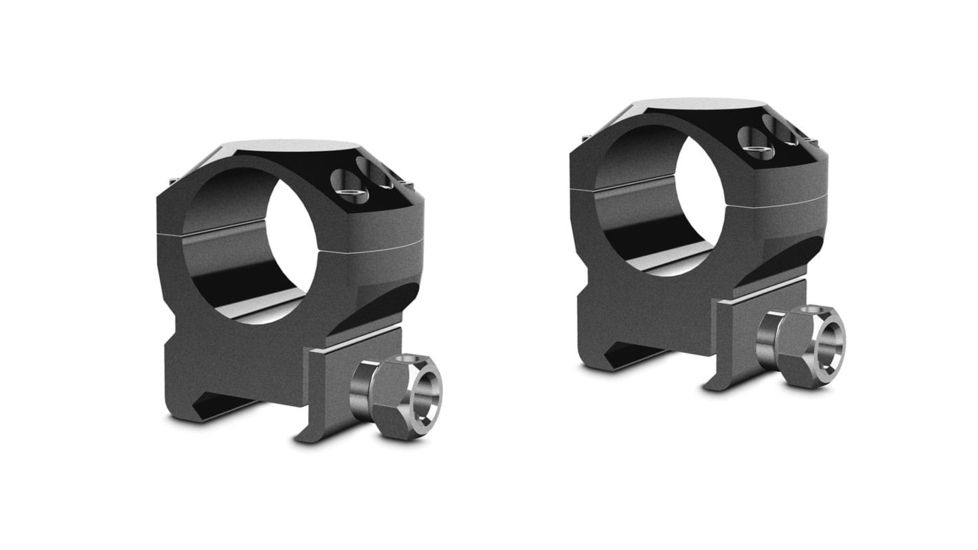 Hawke Sport Optics Tactical Rings Weaver - 2-Pieces, 1in, Medium, Black, 24111