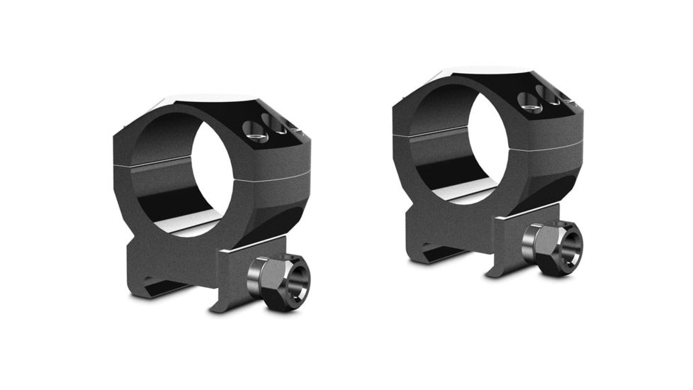 Hawke Sport Optics Tactical Rings Weaver - 2-Pieces, 30mm, Medium, Black, 24116