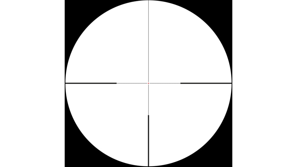 Hawke Sport Optics Vantage 2.5-10x50 30mm Tube Rifle Scope, Second Focal Plane, L4A Dot Reticle, Black, 14325