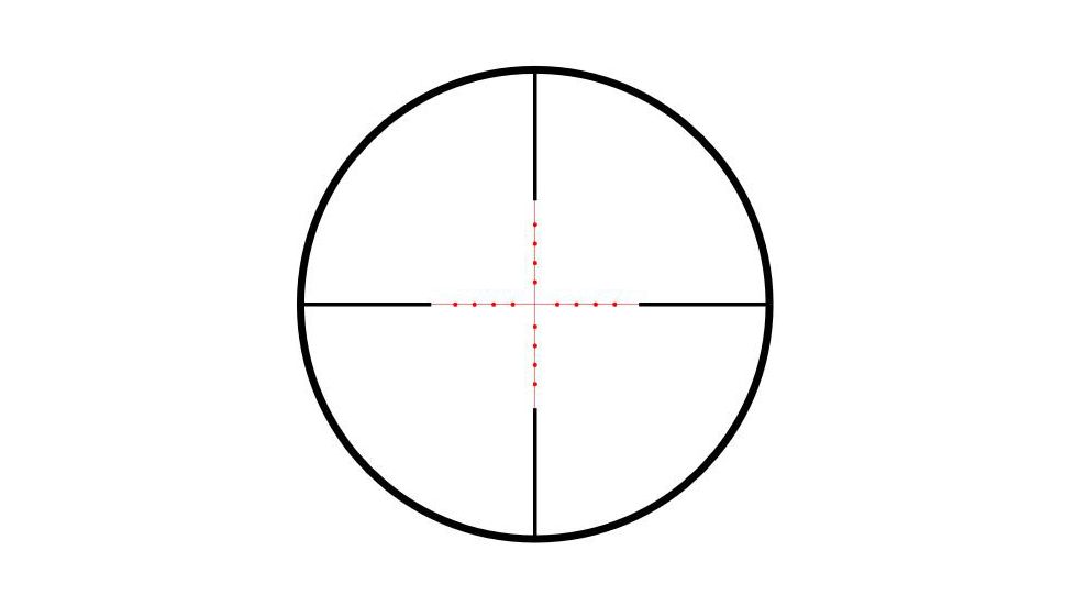 Hawke Sport Optics Vantage 3-9x50 Mil Dot IR Rifle Scope, Black 14230