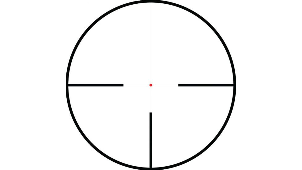 Hawke Sport Optics Vantage 4-12x50 L4A IR Rifle Scope, Black, 14254