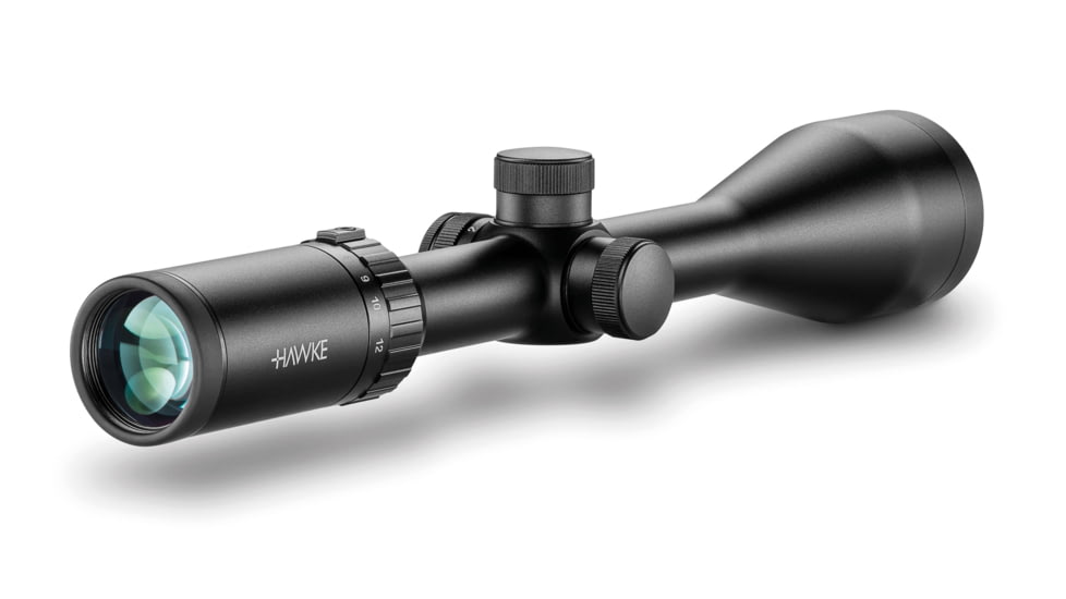 Hawke Sport Optics Vantage IR Rifle Scope, 3-9x50mm, 1 inch Tube, Second Focal Plane, L4A Dot Reticle, Black, 14229