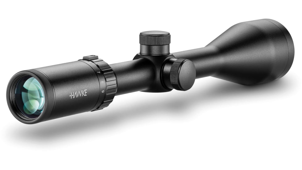 Hawke Sport Optics Vantage Rifle Scope, 3-9x50mm, 1in Tube, SFP, Mil Dot Reticle, Black, 14131