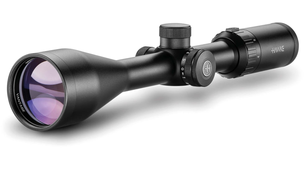 Hawke Sport Optics Vantage Rifle Scope, 4-12x50mm, 1in, SFP, L4A IR Reticle, Black, 14254