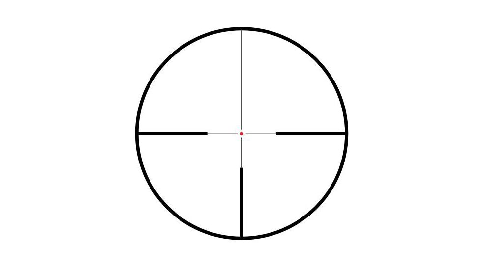 Hawke Sport Optics Vantage WA 30mm 2.5-10x50 IR L4a Rifle Scope, Black, 14274
