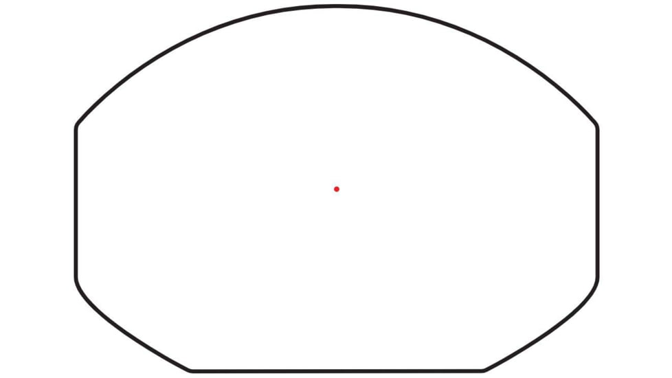 Hawke Sport Optics Wide View Digital Control Reflex Red Dot Sight w/ Battery Tray, 3 MOA, Large, Black, 12144