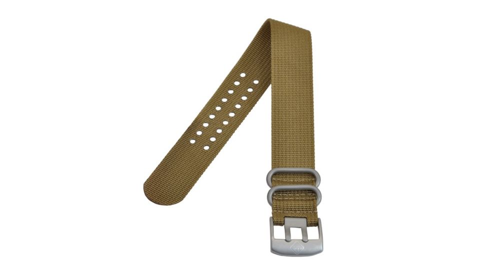 Hazard 4 24mm Nato Band, Stainless Buckle, Coyote, WB-NTO-SS-CYT