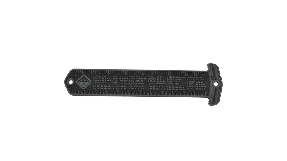 Hazard 4 Cheatstick #1 Morse Code, Black, PAT-CTSK1-BLK