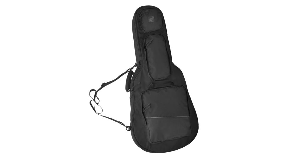 Hazard 4 Battle Axe Guitar-Shaped Padded Rifle Case, Black, One Size, RFL-BTAX-BLK