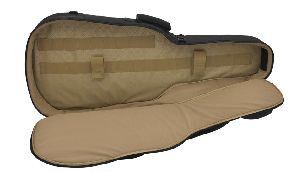 Hazard4 BattleAxe Guitar-Shaped Padded Rifle Case, Black RFL-BTAX-BLK