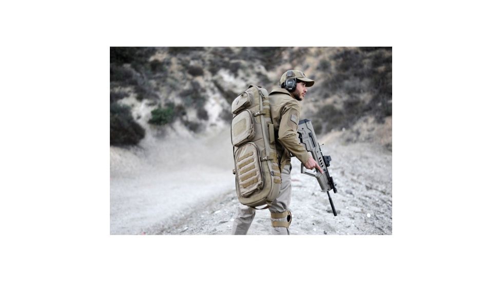 Hazard4 Evac Smuggler Padded Rifle Sling Pack, Coyote EVC-SMUG-CYT