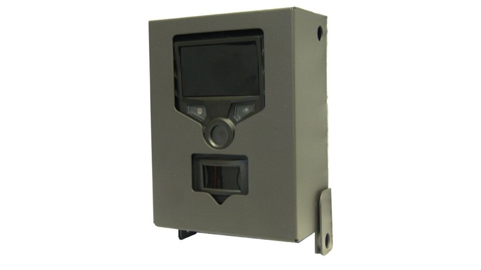 HCO Outdoor Products Security Box for Uway NightXplorer &amp; Vigilant Hunter Scouting Cameras, Uway MB500 Blackout Flash Wireless Camera, Camoufl UWY-MB-BX