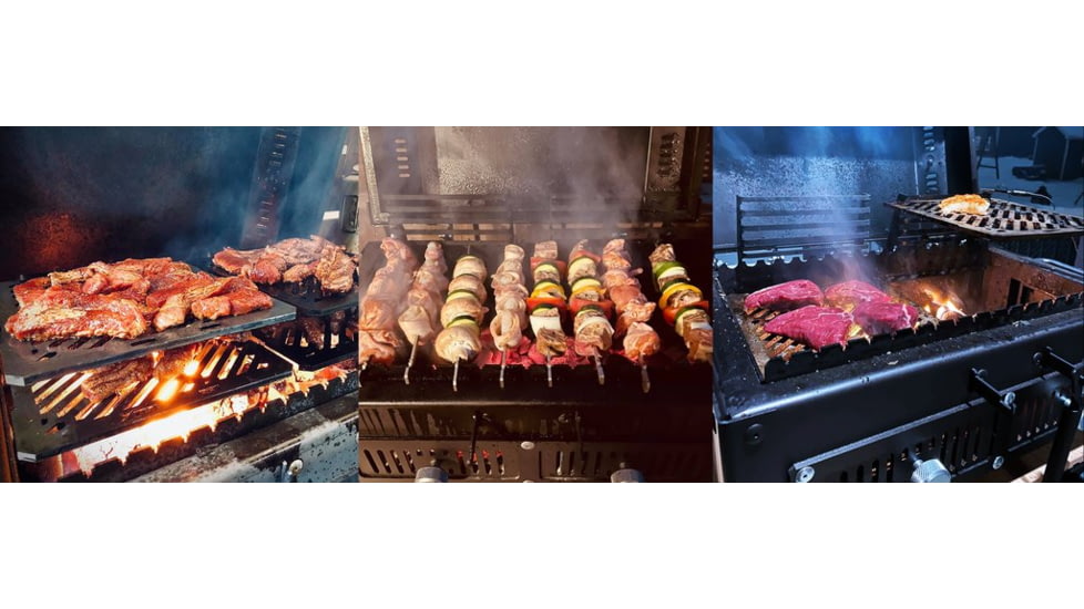 OPMOD HellRazr YAMA Charcoal Grill, Black, YAMA-U-CG-1