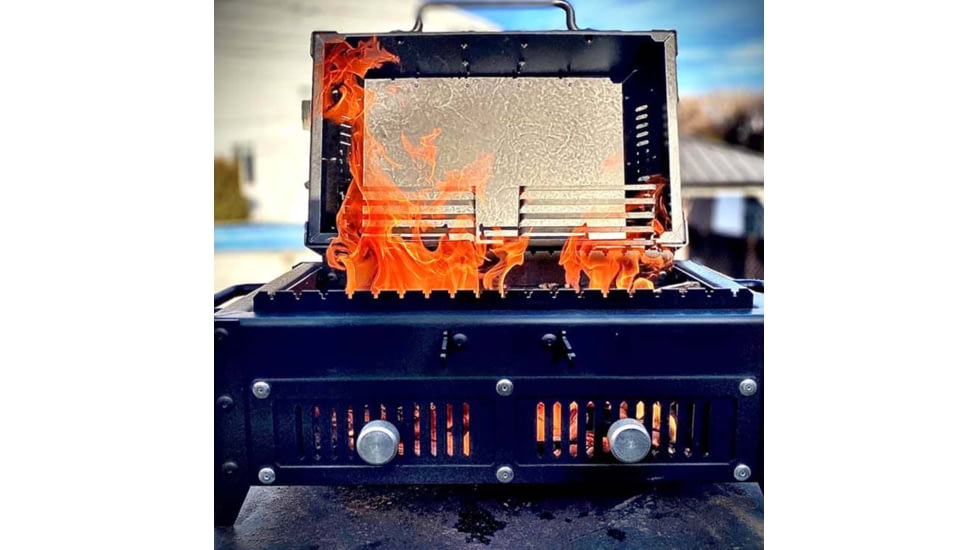 OPMOD HellRazr YAMA Charcoal Grill, Black, YAMA-U-CG-1