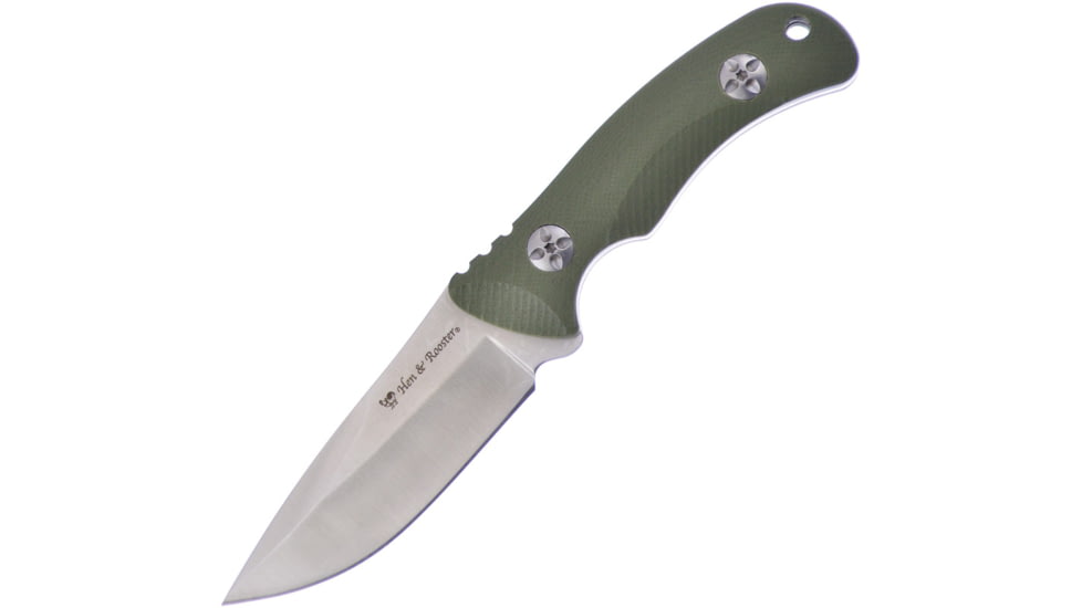 Hen &amp; Rooster Fixed Blade Green G10, HRI01GRG10