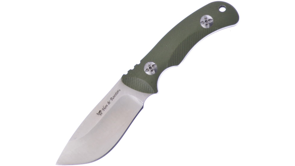 Hen &amp; Rooster Fixed Blade Green G10, HRI02GRG10