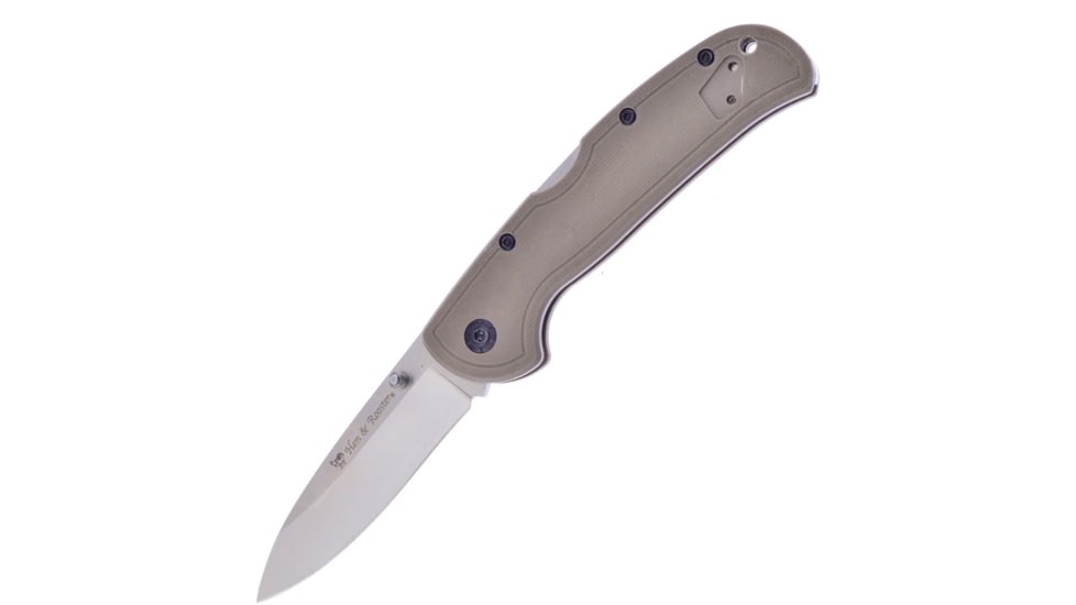 Hen &amp; Rooster Lockback Desert sand G10, HRI180DSG10