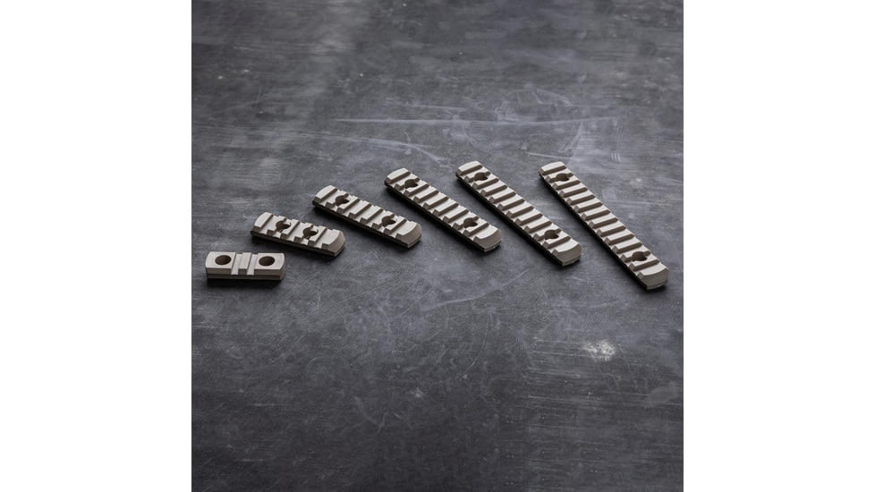 HERA Arms M-LOK Polymer Rail Set, 6, Tan, 18.01.08
